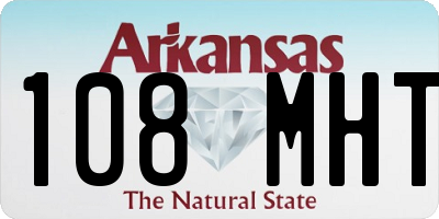 AR license plate 108MHT