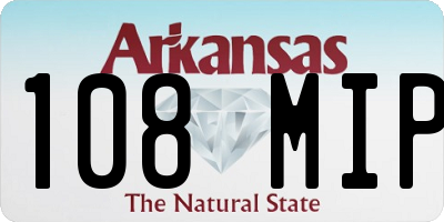 AR license plate 108MIP