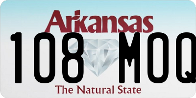 AR license plate 108MOQ