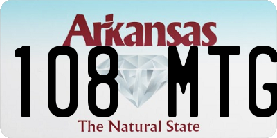 AR license plate 108MTG