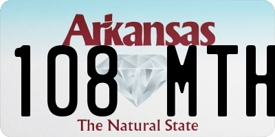 AR license plate 108MTH