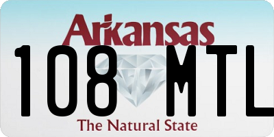 AR license plate 108MTL