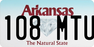 AR license plate 108MTU