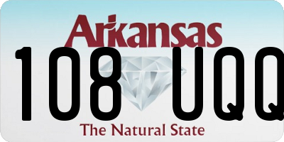 AR license plate 108UQQ