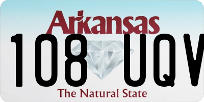 AR license plate 108UQV