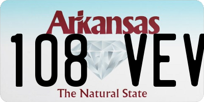 AR license plate 108VEV