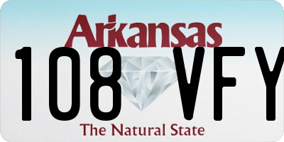 AR license plate 108VFY