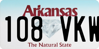 AR license plate 108VKW