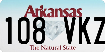 AR license plate 108VKZ