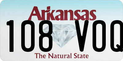 AR license plate 108VOQ