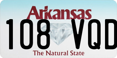 AR license plate 108VQD