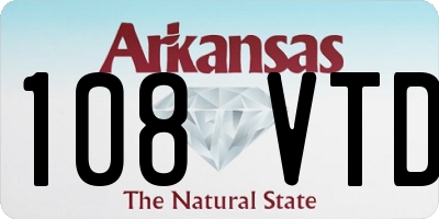 AR license plate 108VTD