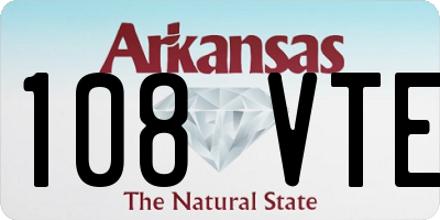 AR license plate 108VTE