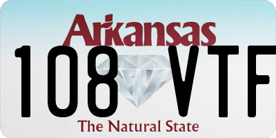 AR license plate 108VTF