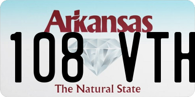 AR license plate 108VTH