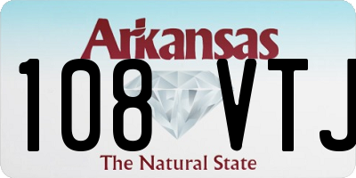 AR license plate 108VTJ