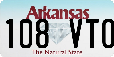 AR license plate 108VTO
