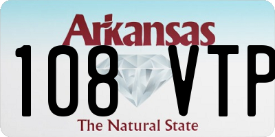 AR license plate 108VTP