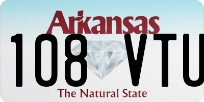 AR license plate 108VTU