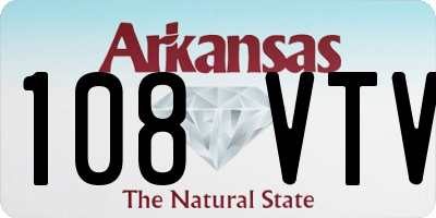 AR license plate 108VTV