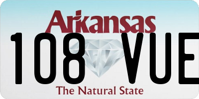 AR license plate 108VUE