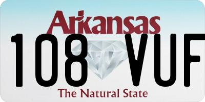 AR license plate 108VUF