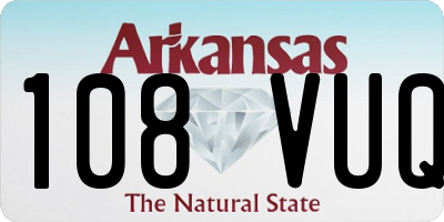 AR license plate 108VUQ