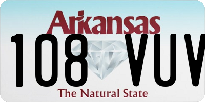AR license plate 108VUV