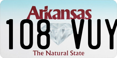 AR license plate 108VUY