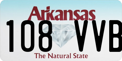 AR license plate 108VVB