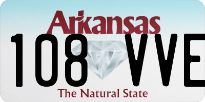 AR license plate 108VVE