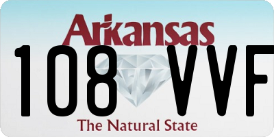 AR license plate 108VVF