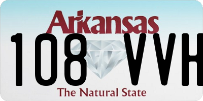 AR license plate 108VVH