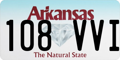 AR license plate 108VVI