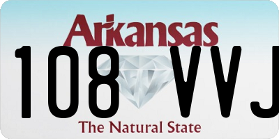 AR license plate 108VVJ