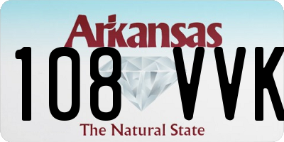 AR license plate 108VVK