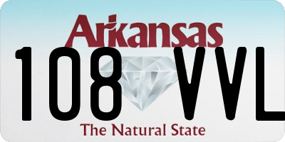 AR license plate 108VVL