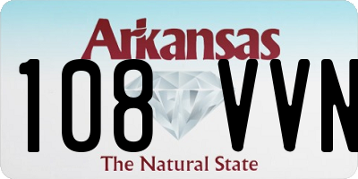 AR license plate 108VVN
