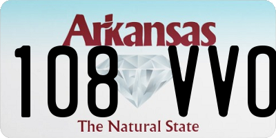 AR license plate 108VVO