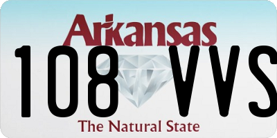 AR license plate 108VVS