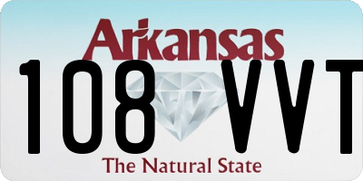AR license plate 108VVT