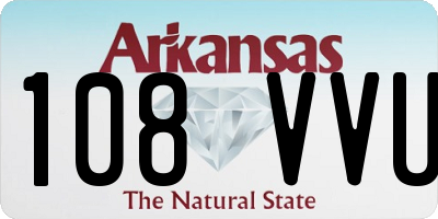 AR license plate 108VVU