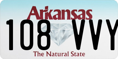 AR license plate 108VVY