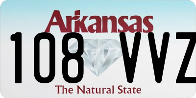 AR license plate 108VVZ