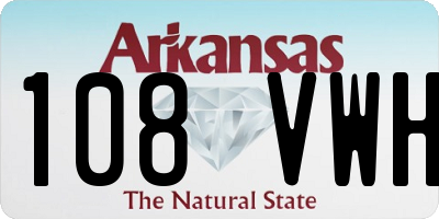 AR license plate 108VWH