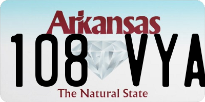 AR license plate 108VYA
