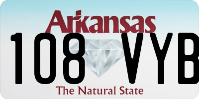 AR license plate 108VYB