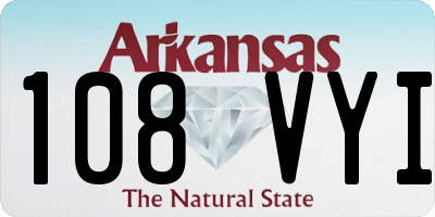 AR license plate 108VYI