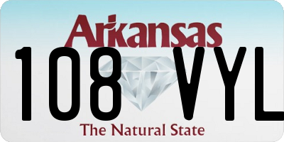 AR license plate 108VYL