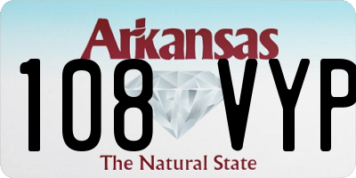 AR license plate 108VYP